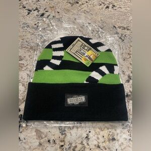 NWT 2024 Beetlejuice Sandworm Beanie 🪲🧃